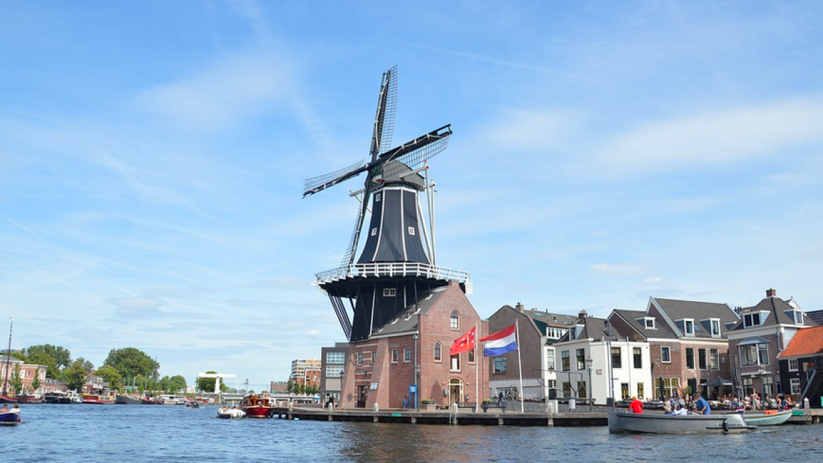 De historische stad Haarlem