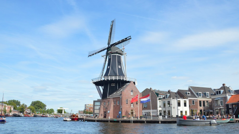 De historische stad Haarlem
